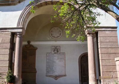 Familiengruft Freiherren v. Woellwarth Friedhof Essingen 2875