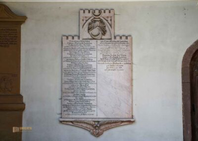 Familiengruft Freiherren v. Woellwarth Friedhof Essingen 2879