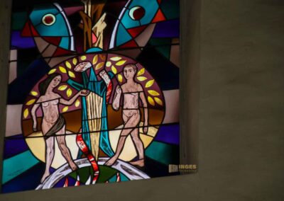 Fenster Stiftskirche Bad Boll 1960