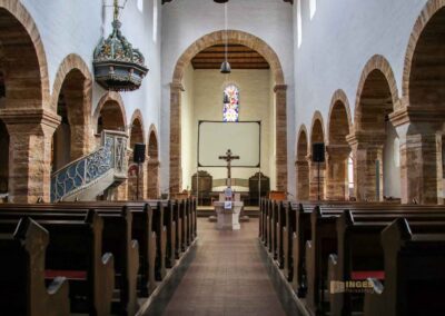 Innenansicht Stiftskirche Bad Boll 1935
