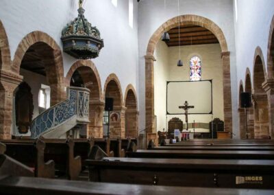 Innenansicht Stiftskirche Bad Boll 2045
