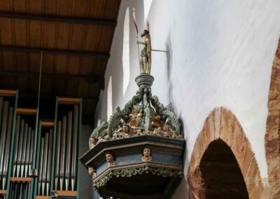 Kanzel evang. Stiftskirche Bad Boll 1949