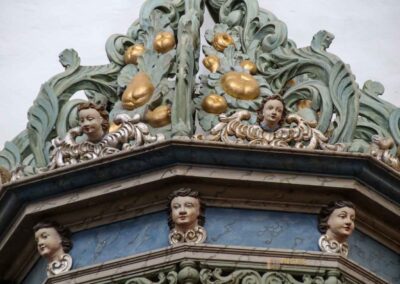 Kanzel evang. Stiftskirche Bad Boll 1991