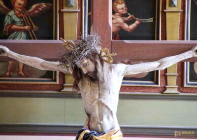 Kruzifix evangl. Kirche Essingen 2630