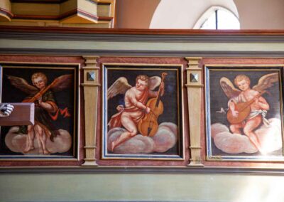 Orgelempore evang. Kirche Essingen 0252