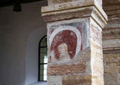 Pfeiler Stiftskirche Bad Boll 1944