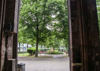 Blick auf den Hopfenmarkt vom Mahnmal St. Nikolai Hamburg 7774