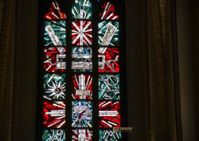 ChorfensterHauptkirche St. Petri in Hamburg 6800