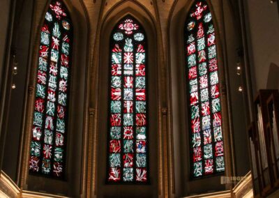 ChorfensterHauptkirche St. Petri in Hamburg 6798