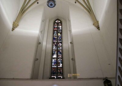 Glasfenster von Elisabeth Coester in der Petrikirche Hamburg 6857