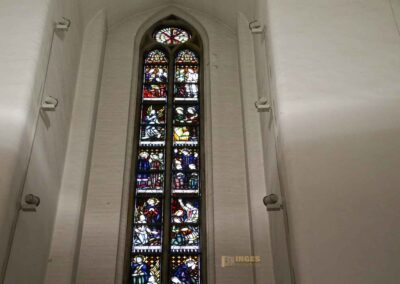 Glasfenster von Elisabeth Coester in der Petrikirche Hamburg 6859