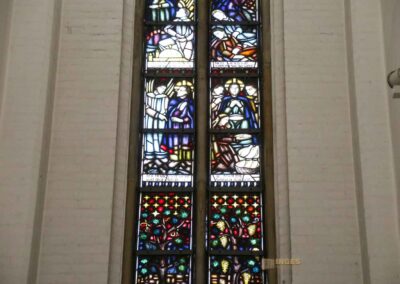 Glasfenster von Elisabeth Coester in der Petrikirche Hamburg 6861