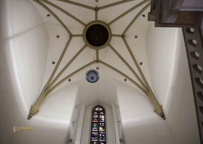 Glasfenster von Elisabeth Coester in der Petrikirche Hamburg 6866