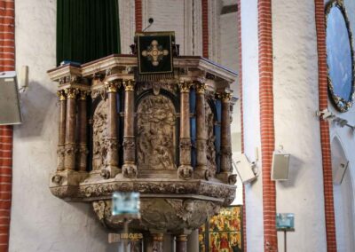 Kanzel Hauptkirche St. Jacobi Hamburg 7050