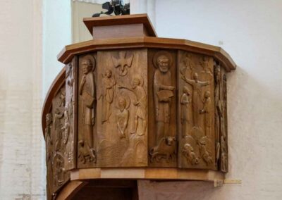 Kanzel Kirche St. Katharinen Hamburg 7471