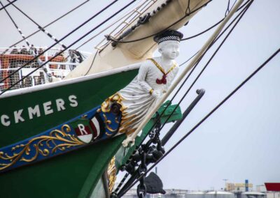 Museumsschiff Rickmer Rickmers St. Pauli Landungsbrücken 5991