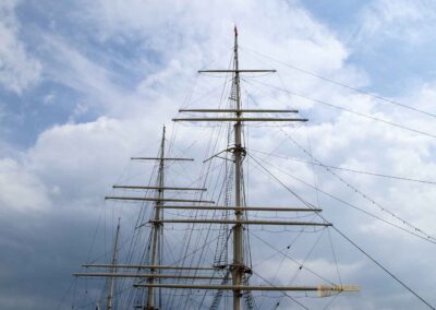 Museumsschiff Rickmer Rickmers St. Pauli Landungsbrücken 5998