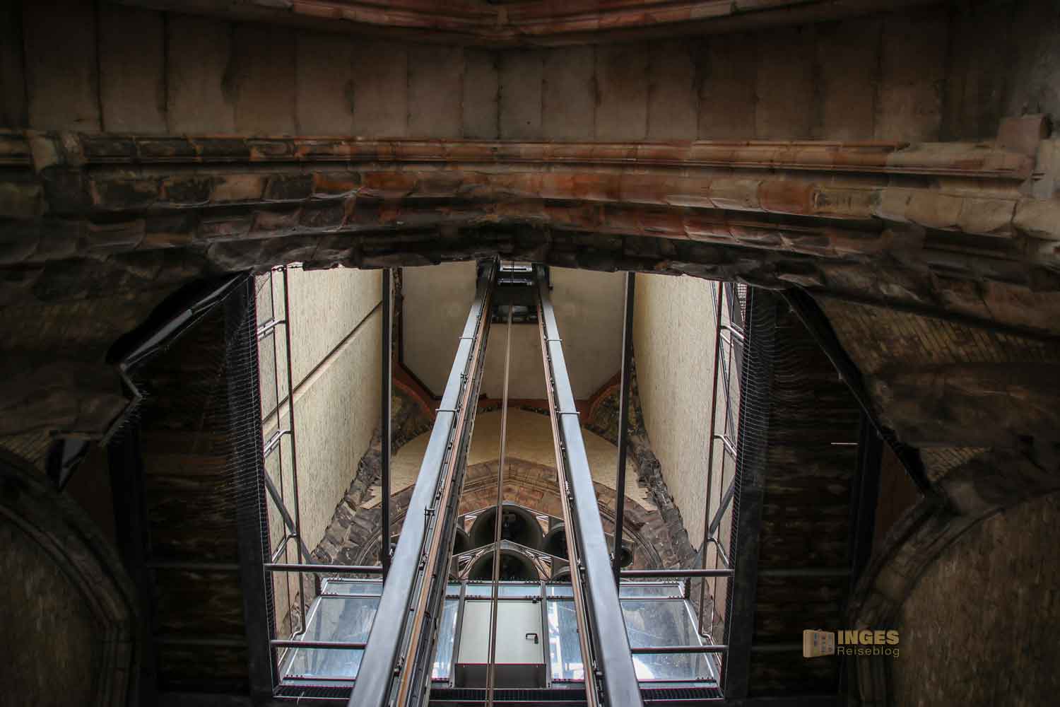 Panoramalift Turm St. Nikolai Hamburg 7650