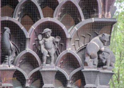 Plastiken am Chilehaus Hamburg 7377