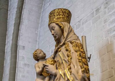 Sandsteinmadonna Hauptkirche St. Petri Hamburg 6746