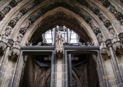 Turmportal Mahnmal St. Nikolai Hamburg 7644