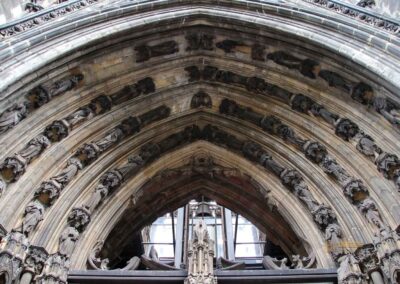 Turmportal Mahnmal St. Nikolai Hamburg 7645