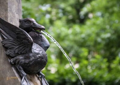 Vierländerin Brunnen Hopfenmarkt Hamburg 7798