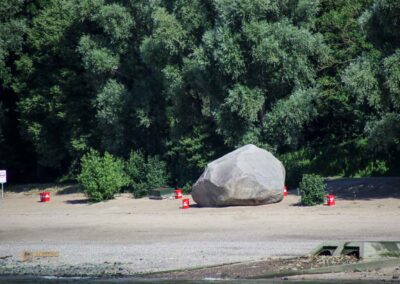 Alter Schwede Findling Elbe 9153