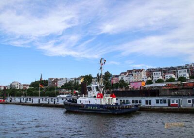 Blick auf die Hafenstraße und St. Pauli 8919