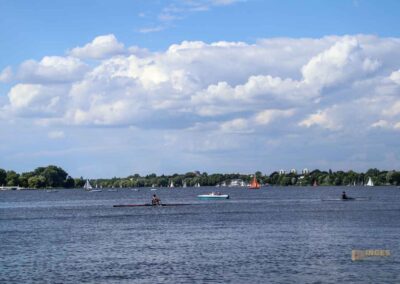 Boote auf der Außenalster Hamburg 0354