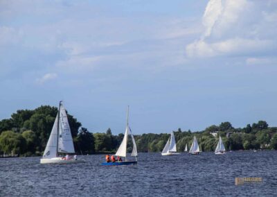 Boote auf der Außenalster Hamburg 0438