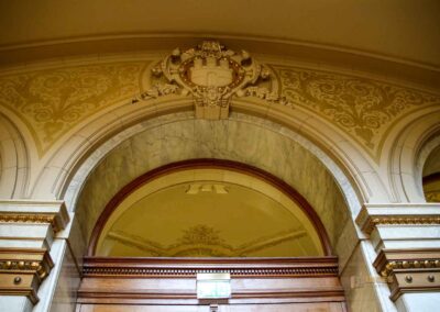 Das Hamburger Rathaus - innen 33 Bürgerschaftstreppenhaus Hamburger Rathaus 6252