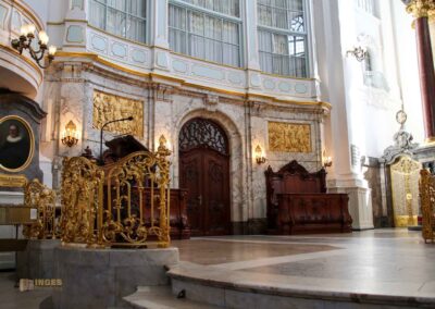 Chorraum Hauptkirche St. Michaelis Hamburg 8409