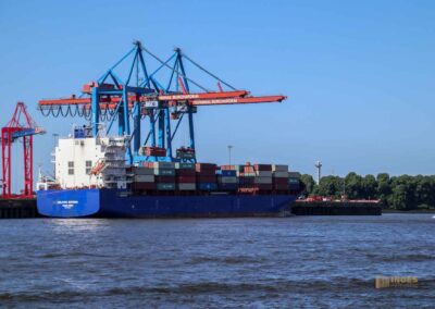 Containerterminal Burchardkai Hamburger Hafen 9092
