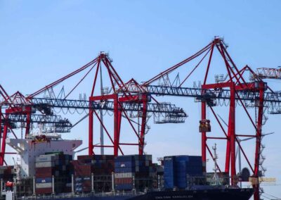 Containerterminal Burchardkai Hamburger Hafen 9435