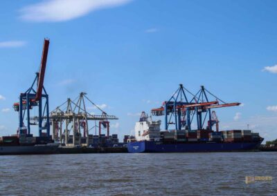 Containerterminal Burchardkai Hamburger Hafen 9667