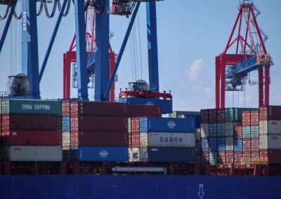 Containerterminal Burchardkai Hamburger Hafen 9683