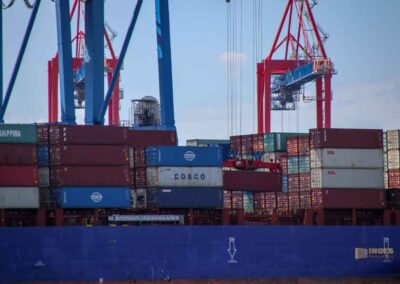 Containerterminal Burchardkai Hamburger Hafen 9695