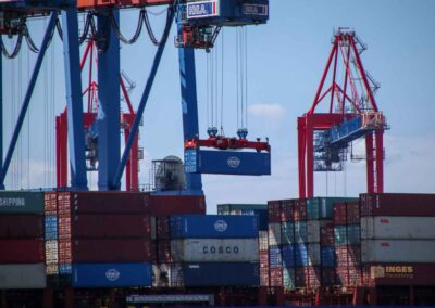 Containerterminal Burchardkai Hamburger Hafen 9701