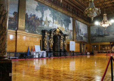 Das Hamburger Rathaus - innen 86 Großer Festsaal Hamburger Rathaus 6465