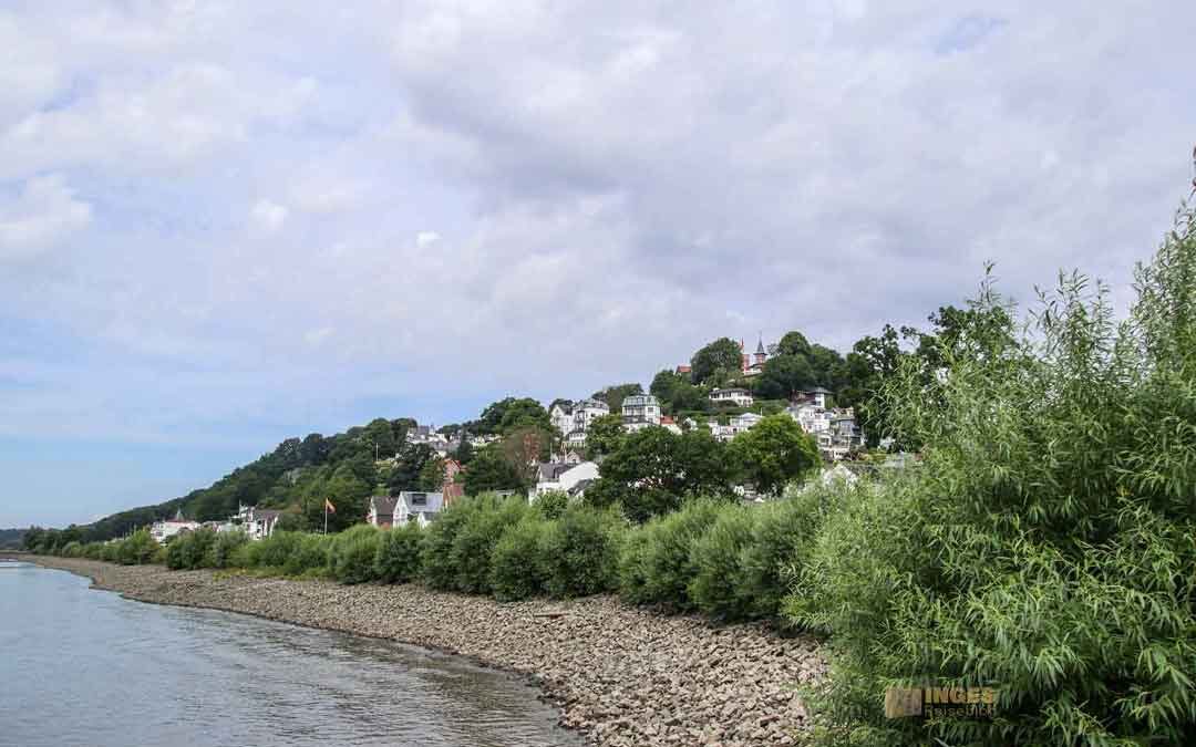 Das Treppenviertel im Hamburger Stadtteil Blankenese