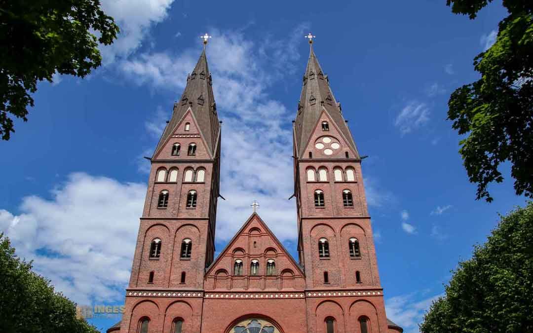 Im St. Marien-Dom in Hamburg