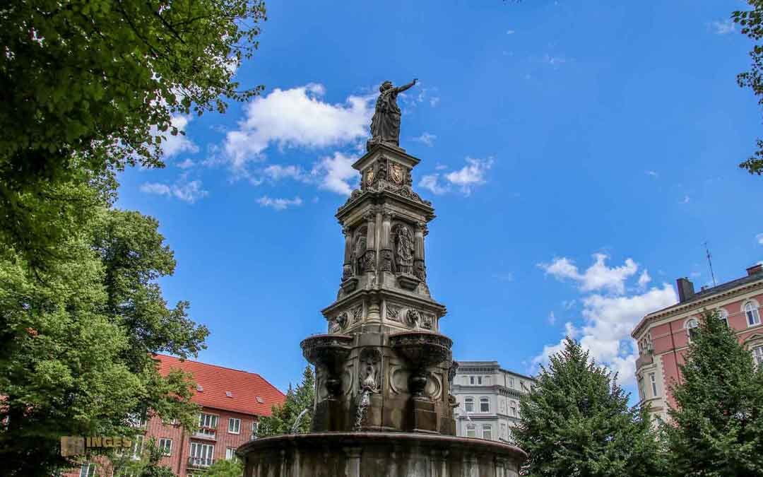 Im Hamburger Stadtteil St. Georg unterwegs