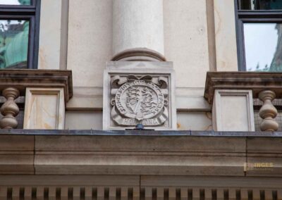 Das Hamburger Rathaus - außen 55 Handeslkammer Hamburg 0168