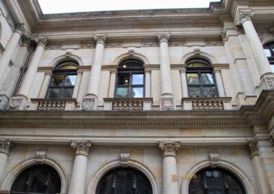 Das Hamburger Rathaus - außen 54 Handeslkammer Hamburg 6585