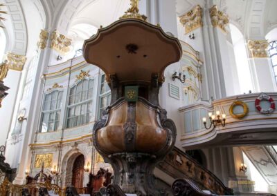 Kanzel Hauptkirche St. Michaelis Hamburg 8360