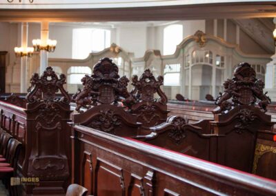 Kirchenbänke in St. Michaelis Hamburg 0030