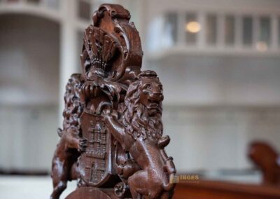 Kirchenbänke in St. Michaelis Hamburg 0037