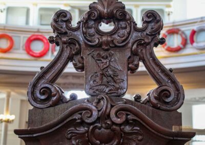 Kirchenbänke in St. Michaelis Hamburg 8445