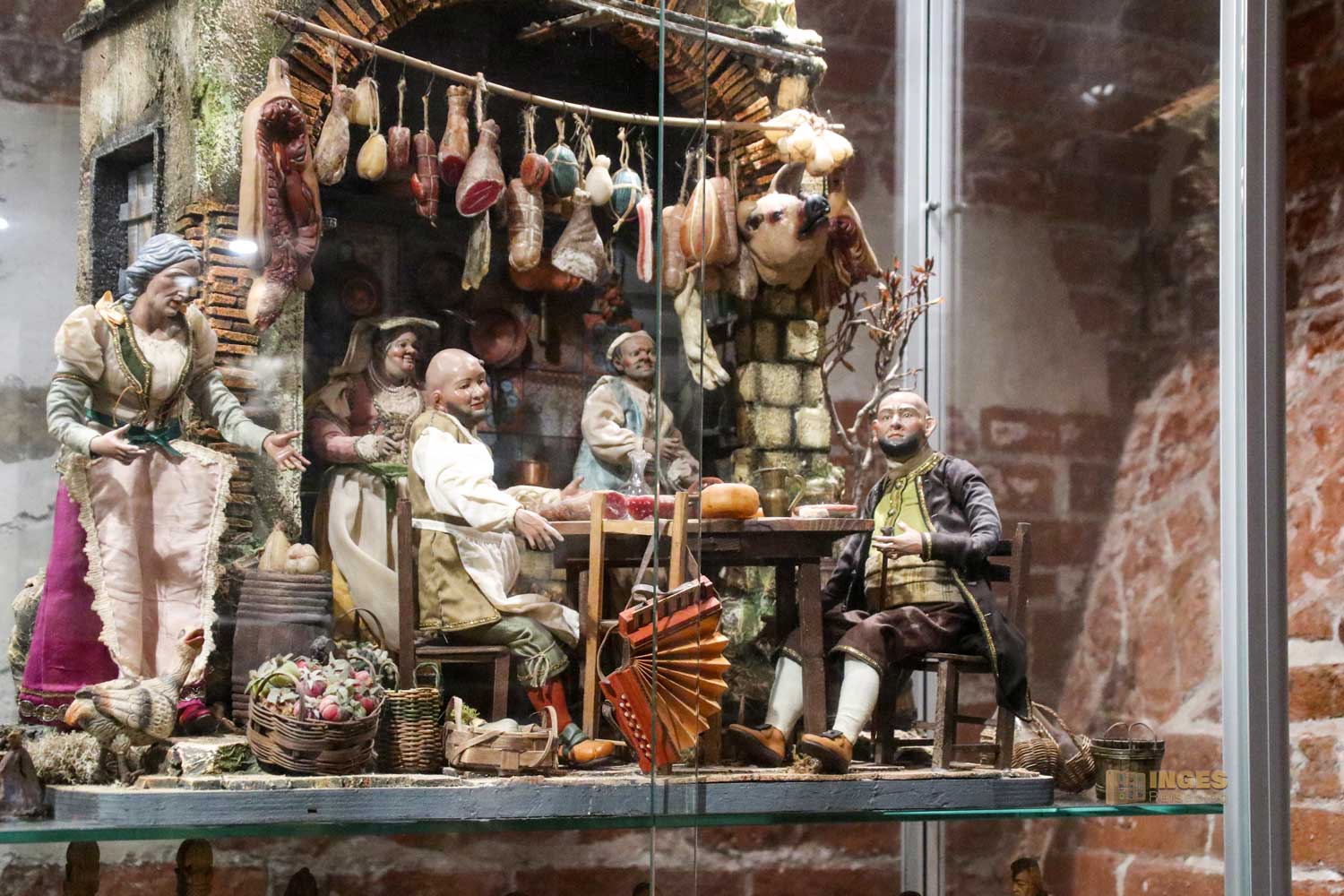 Krippensammlung in der Krypta im Hamburger Michel 8552